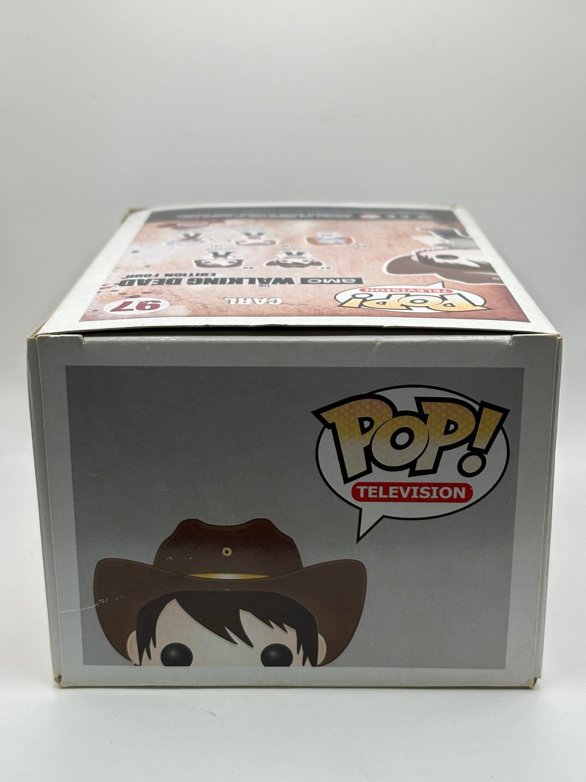 Funko POP! Television The Walking Dead #97 Carl Vinyl Figure Box Damage FRENLY BRICKS - Open 7 Days