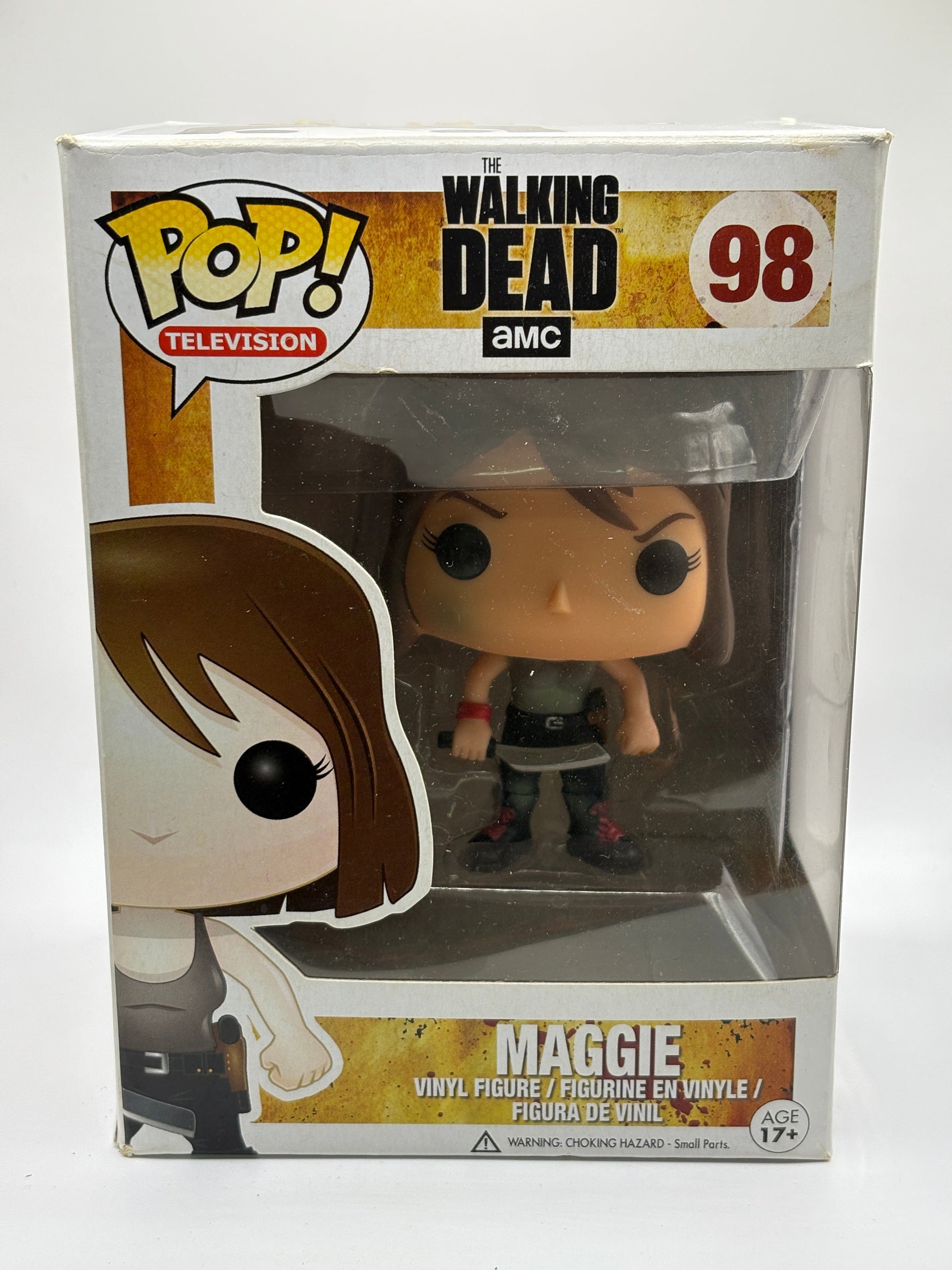 Funko POP! Television The Walking Dead #98 Maggie Vinyl Figure Box Damage FRENLY BRICKS - Open 7 Days