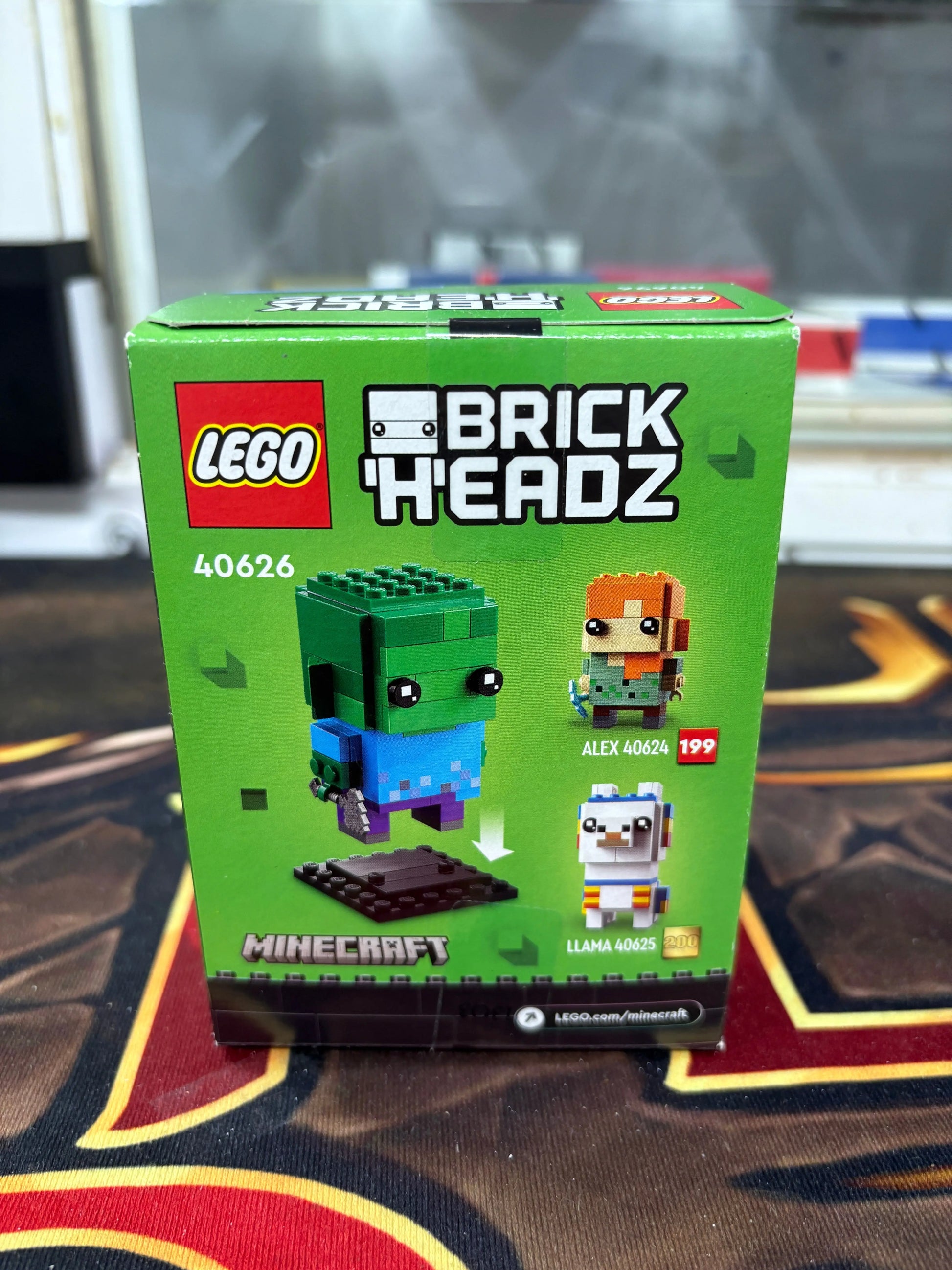 LEGO 40626 Minecraft Brickheadz Zombie Set Retired New Sealed FRENLY BRICKS - Open 7 Days