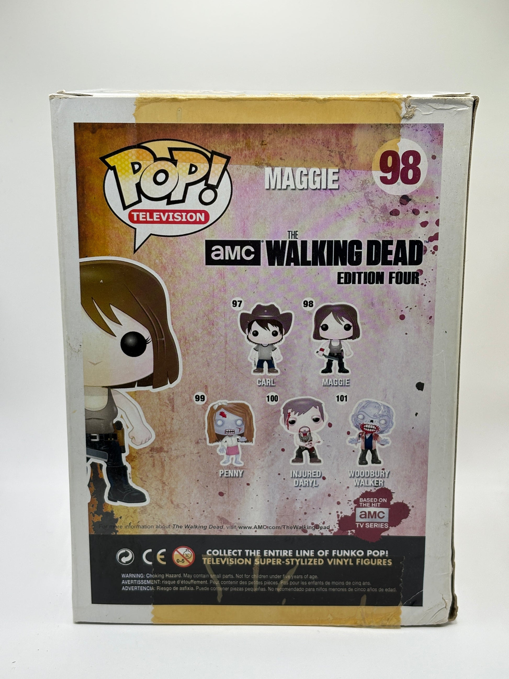 Funko POP! Television The Walking Dead #98 Maggie Vinyl Figure Box Damage FRENLY BRICKS - Open 7 Days
