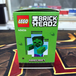 LEGO 40626 Minecraft Brickheadz Zombie Set Retired New Sealed FRENLY BRICKS - Open 7 Days
