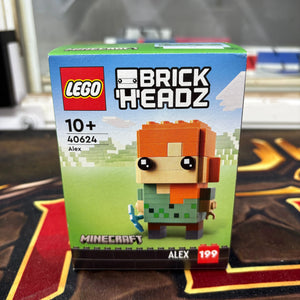 Lego Brick Headz Minecraft Alex 40624 Sealed FRENLY BRICKS - Open 7 Days