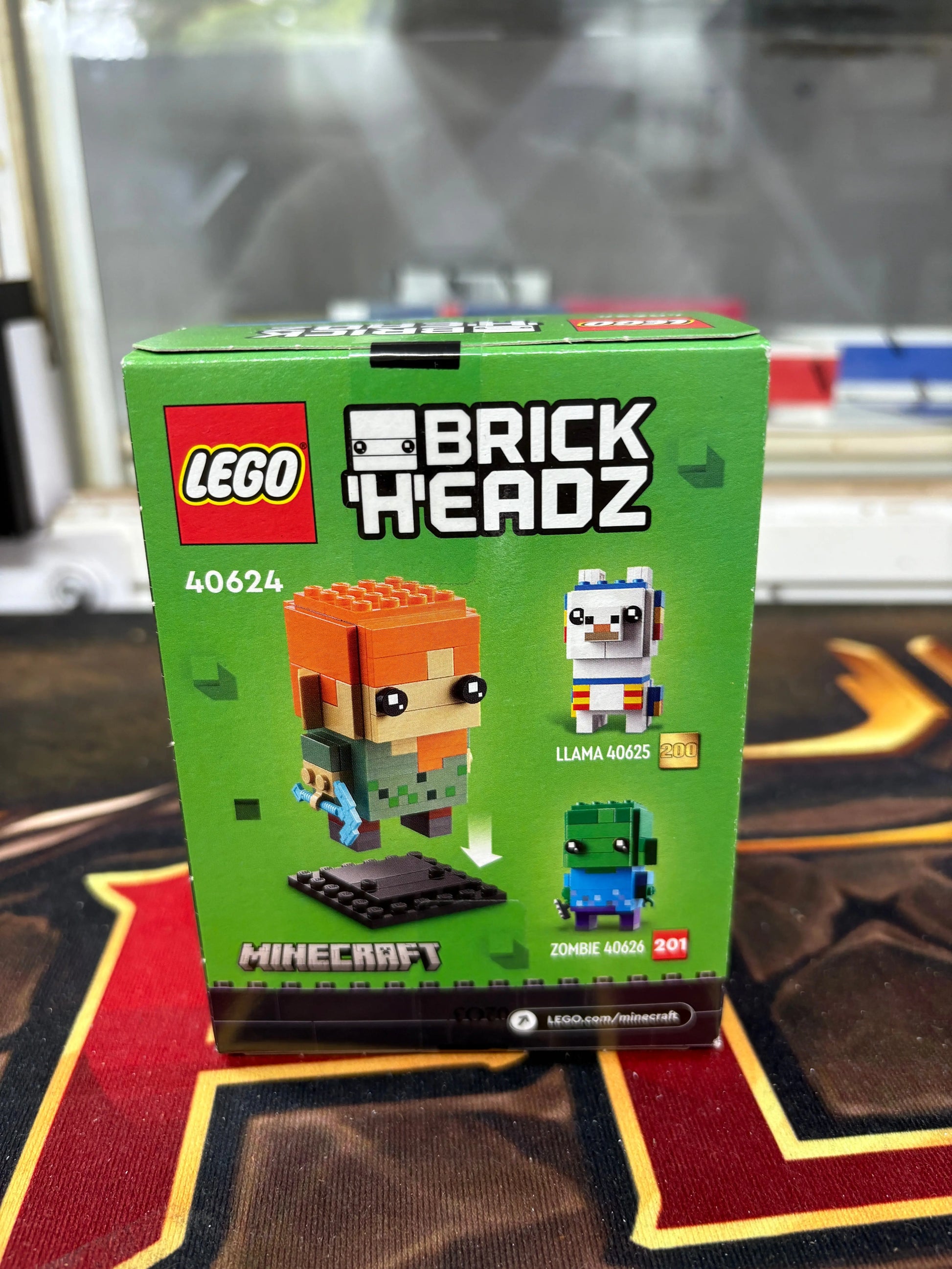 Lego Brick Headz Minecraft Alex 40624 Sealed FRENLY BRICKS - Open 7 Days