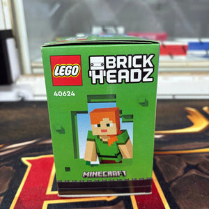 Lego Brick Headz Minecraft Alex 40624 Sealed FRENLY BRICKS - Open 7 Days