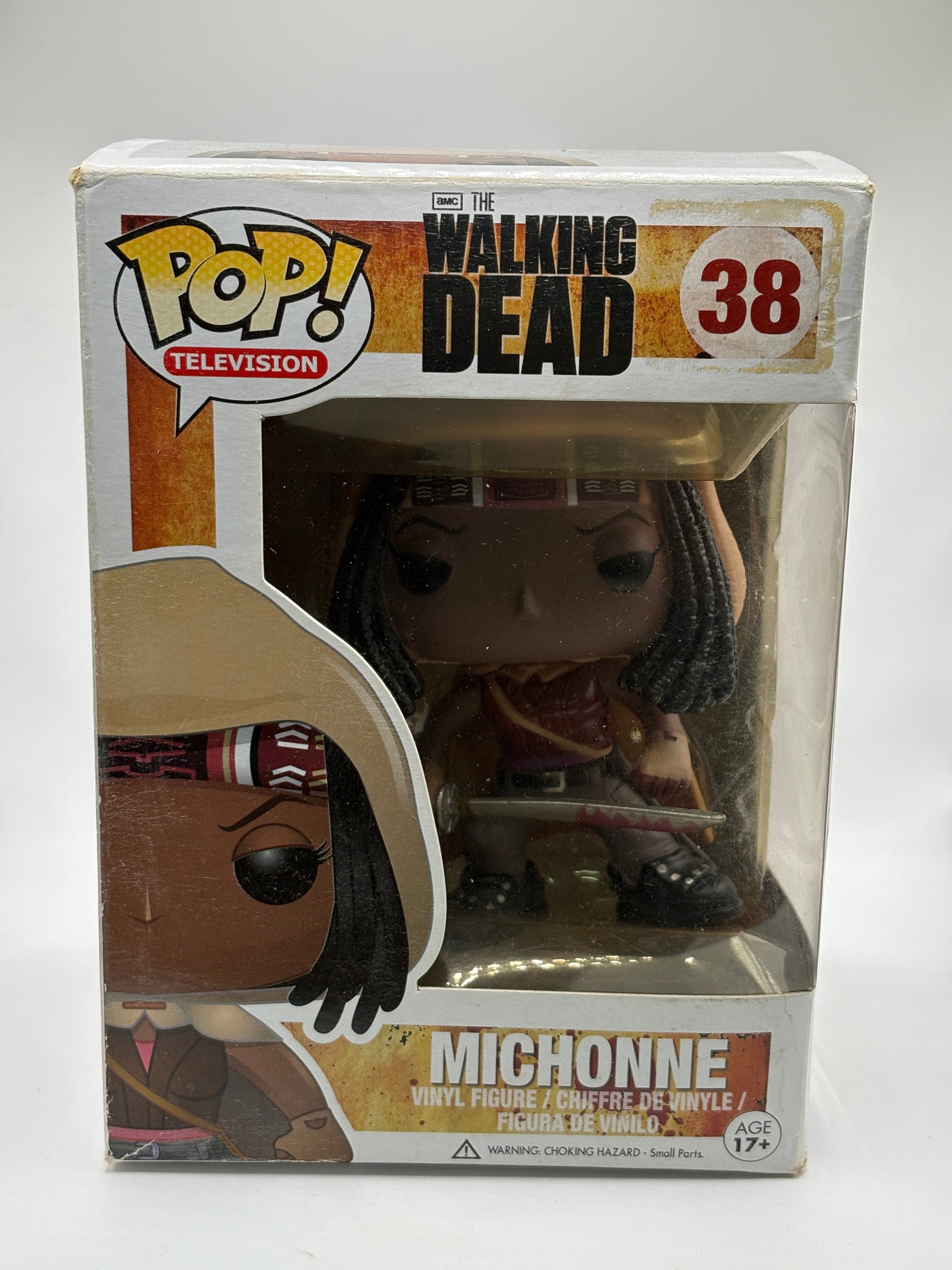 Funko POP! Television The Walking Dead #38 Michonne Vinyl Figure Box Damage FRENLY BRICKS - Open 7 Days