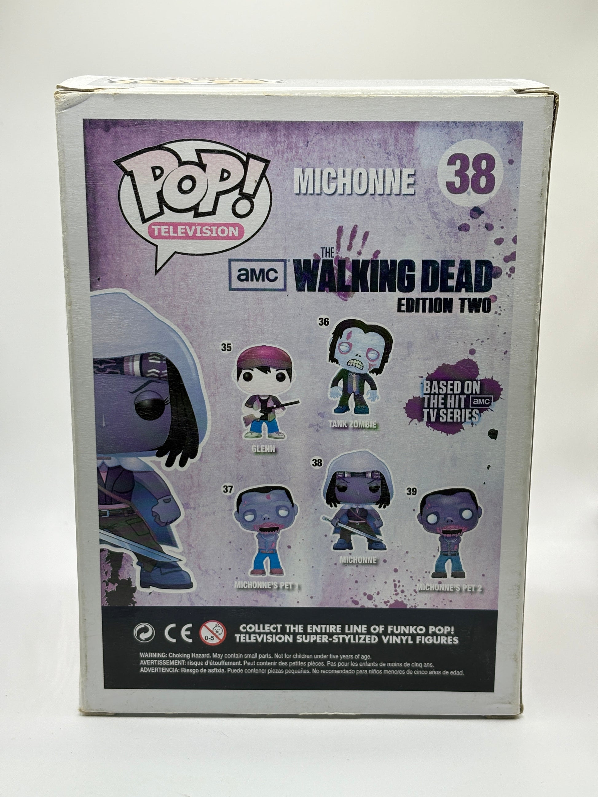 Funko POP! Television The Walking Dead #38 Michonne Vinyl Figure Box Damage FRENLY BRICKS - Open 7 Days