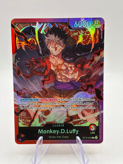 One Piece TCG ST10 - Monkey D Luffy ST10-002 Leader NM