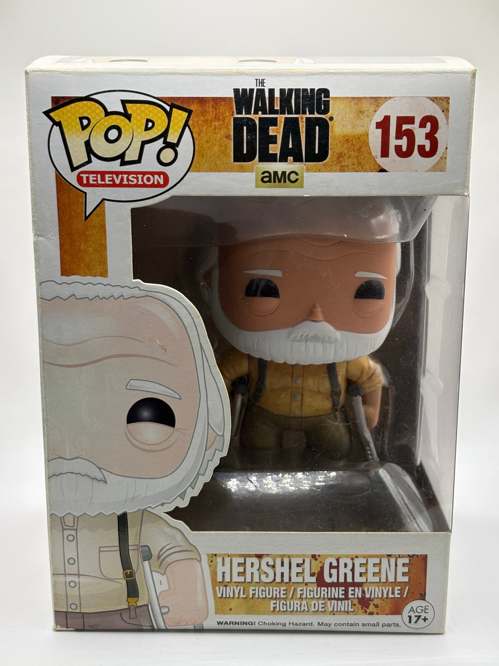 Funko POP! Television The Walking Dead #153 Hershel Greene Vinyl Figure FRENLY BRICKS - Open 7 Days