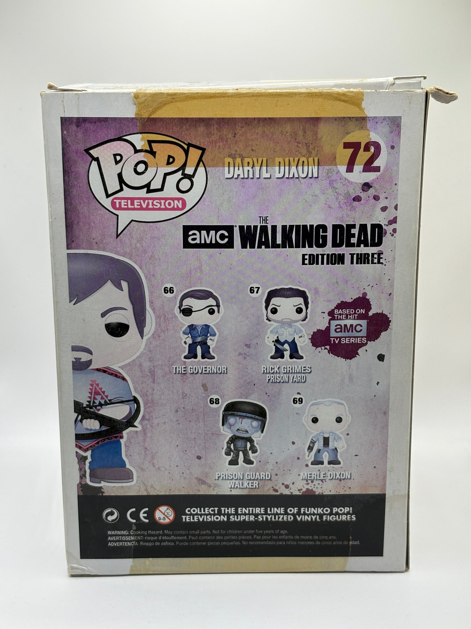 Funko POP! Television The Walking Dead #72 Daryl Dixon Box Damage FRENLY BRICKS - Open 7 Days