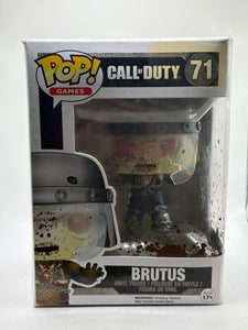 Funko POP! Games Call of Duty #71 Brutus Vinyl Figure Box Damage