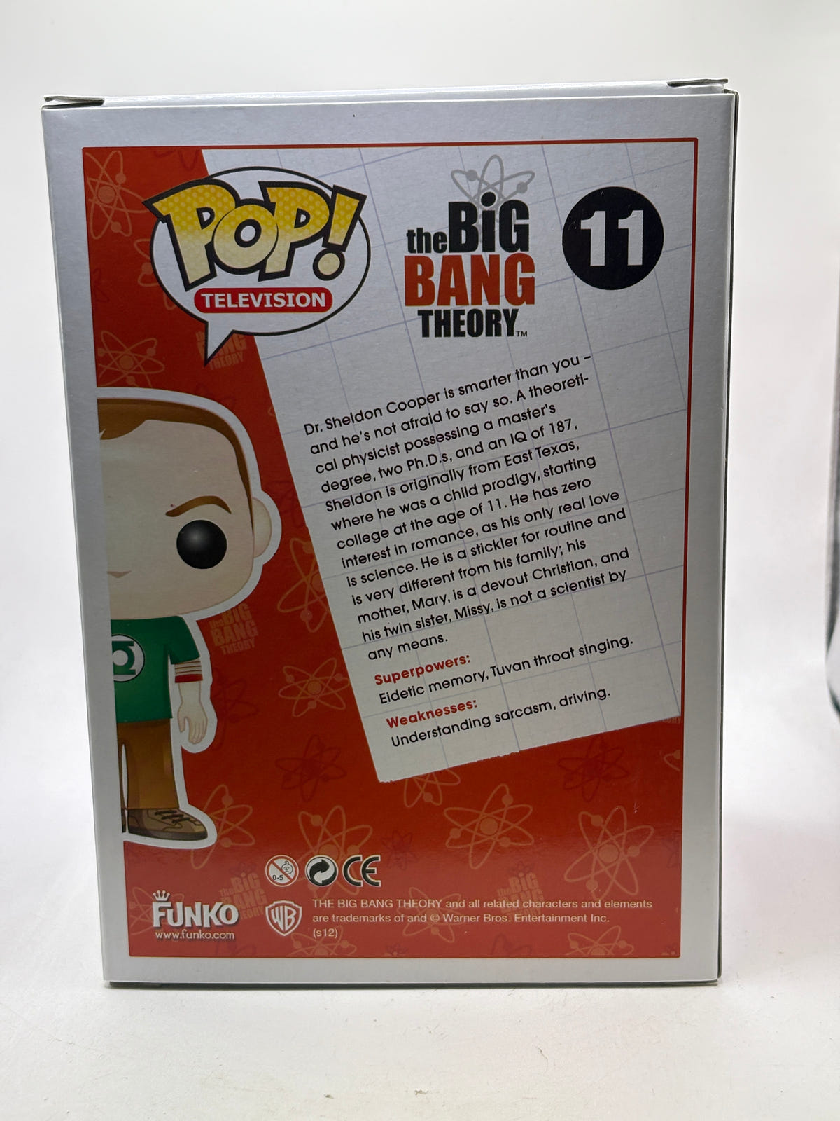 Funko POP! Television The Big Bang Theory #11 Sheldon Cooper Vinyl Figure image 3