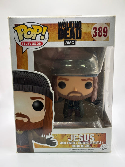 Funko POP! Television The Walking Dead #389 Jesus Vinyl Figure Box Damage FRENLY BRICKS - Open 7 Days