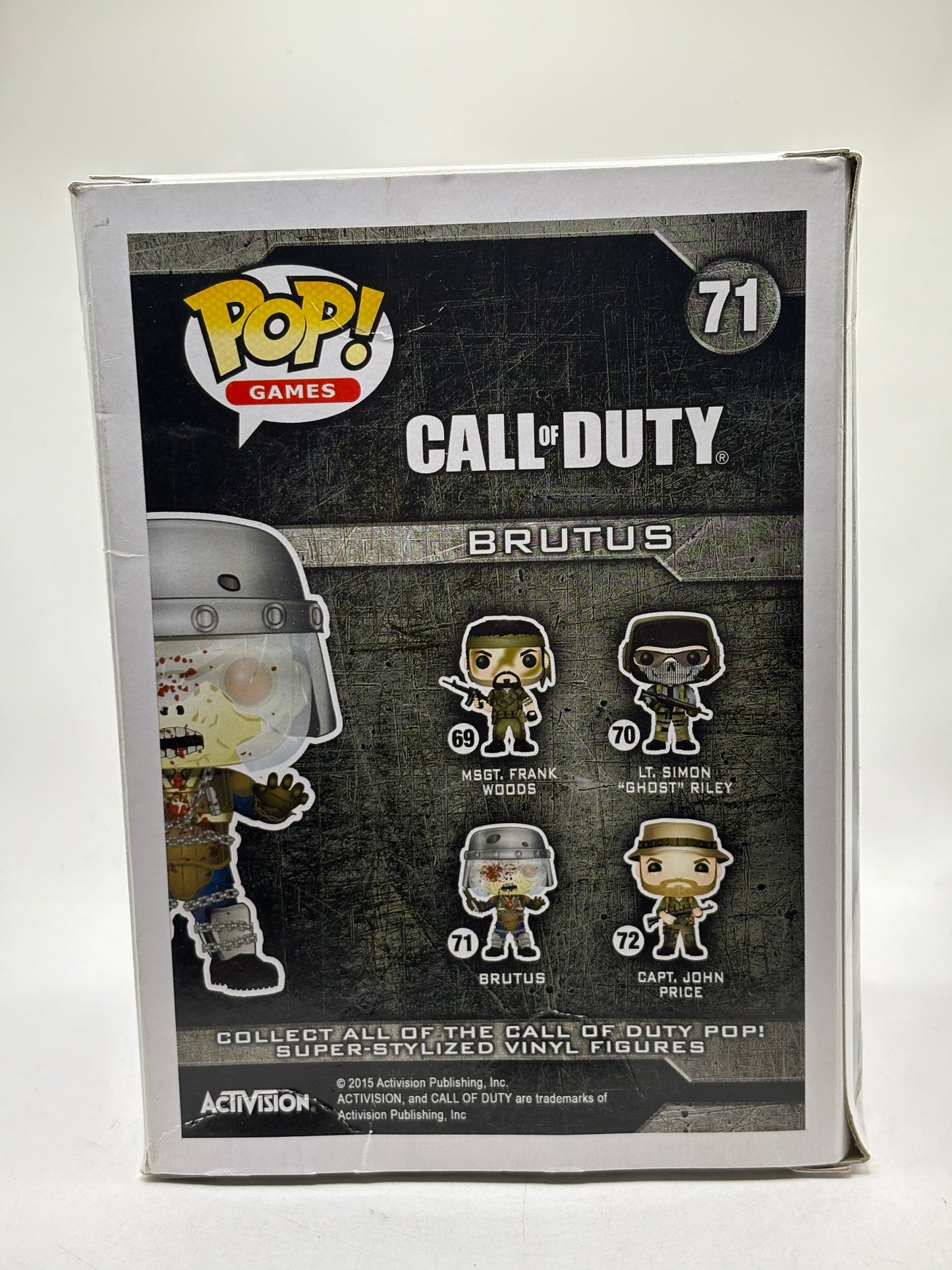 Funko POP! Games Call of Duty #71 Brutus Vinyl Figure Box Damage FRENLY BRICKS - Open 7 Days