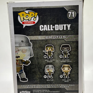 Funko POP! Games Call of Duty #71 Brutus Vinyl Figure Box Damage FRENLY BRICKS - Open 7 Days