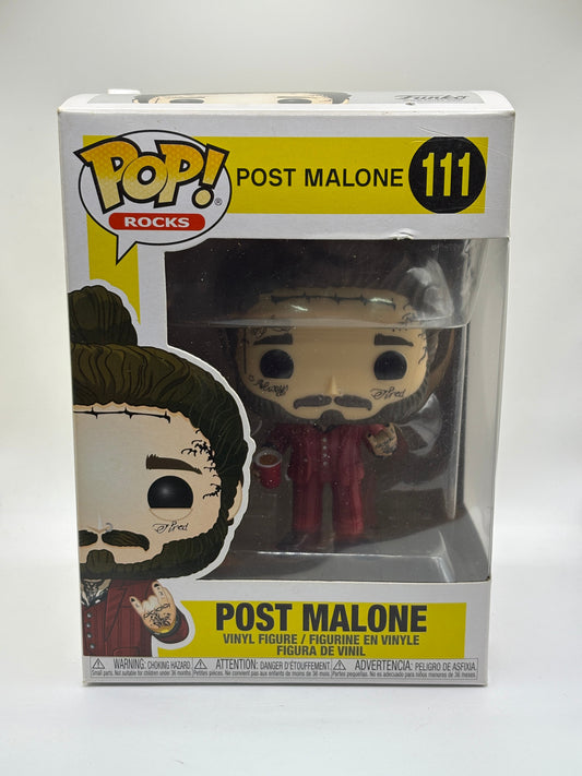 Funko POP! Rocks Post Malone #111 Post Malone Beerbongs & Bentlys FRENLY BRICKS - Open 7 Days