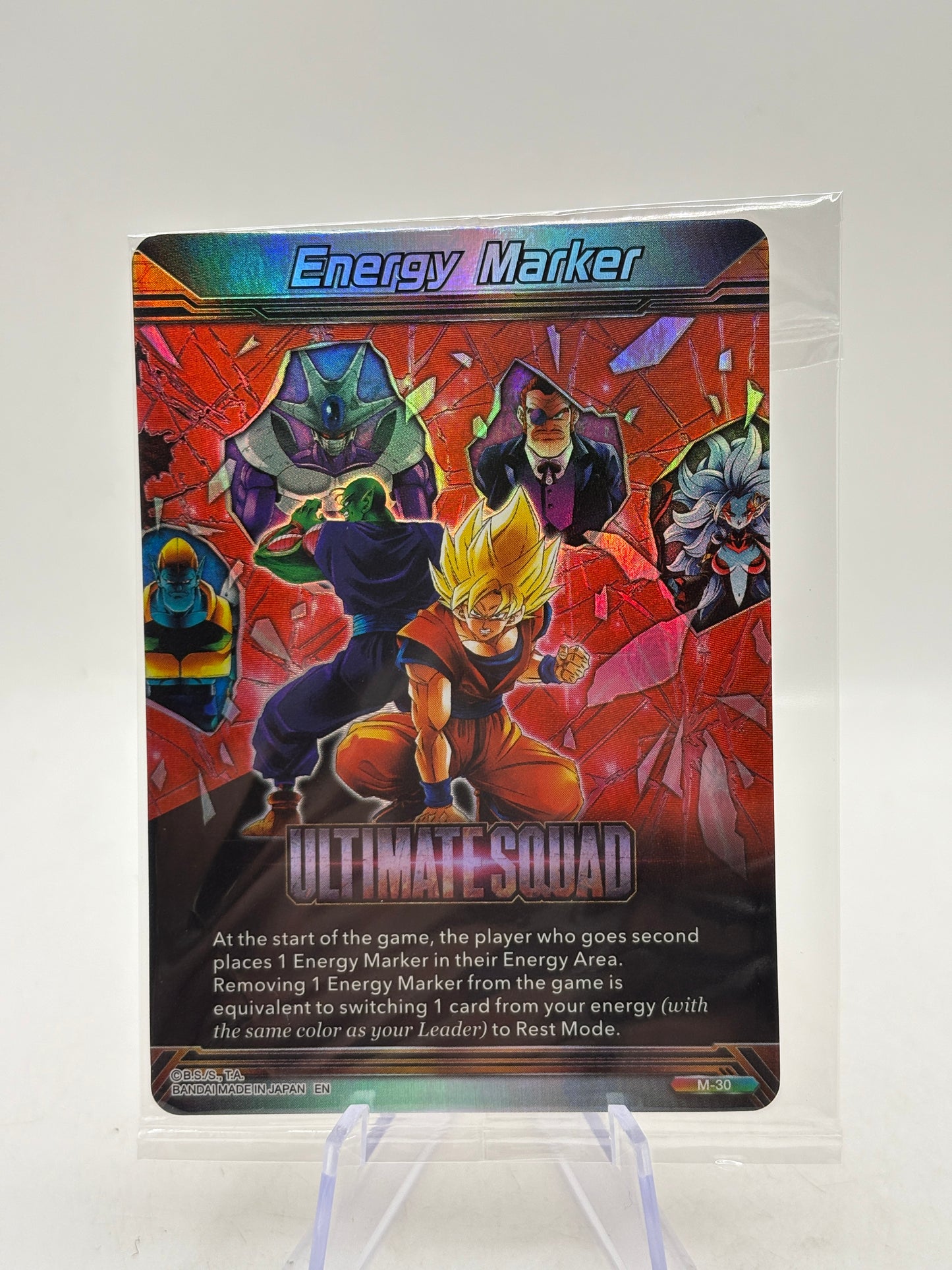 Dragon Ball Super Masters - Energy Marker M-30 Sealed Ultimate Squad