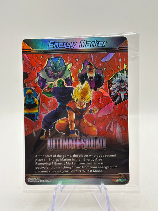 Dragon Ball Super Masters - Energy Marker M-30 Sealed Ultimate Squad