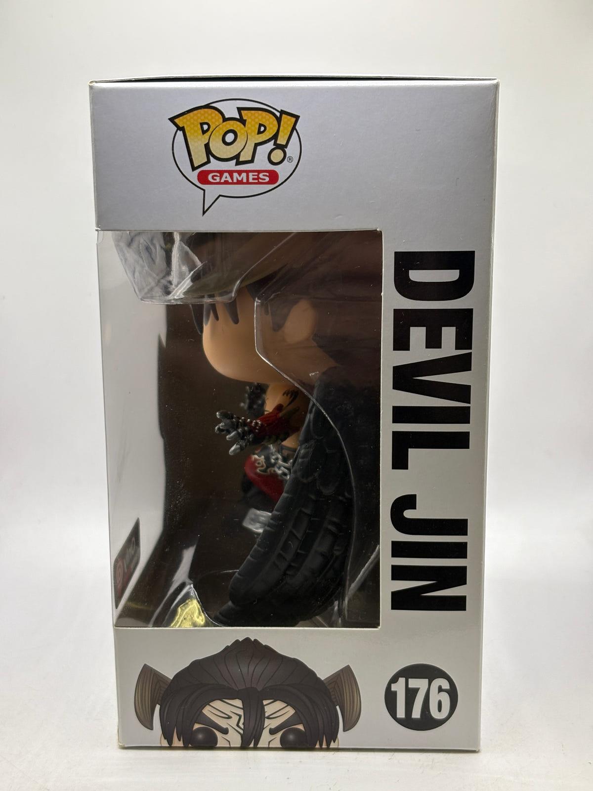 Funko POP! Games Tekken #176 Devil Jin GameStop Vinyl Figure image 2