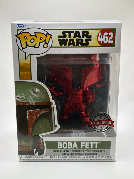 Funko POP! Star Wars #462 Boba Fett Special Edition Bobble-Head FRENLY BRICKS - Open 7 Days