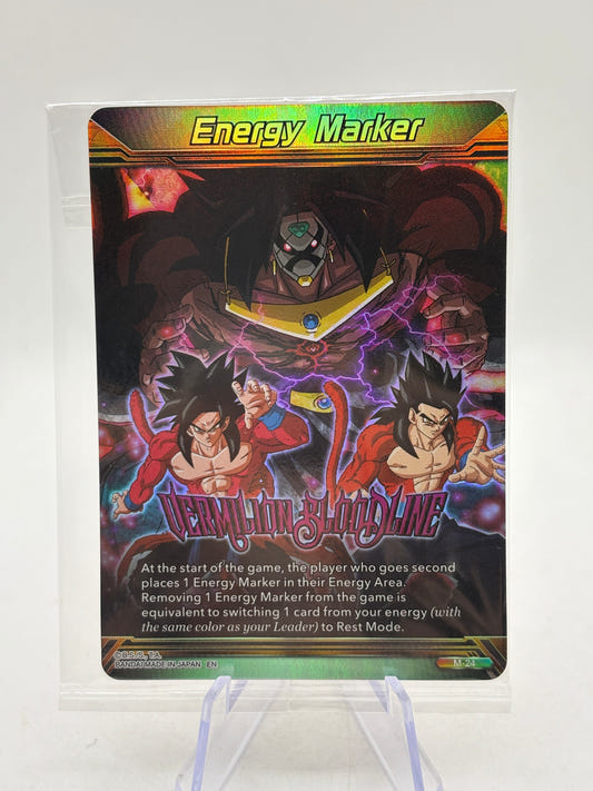 Dragon Ball Super Masters - Energy Marker M-24 Vermilion Bloodline Sealed