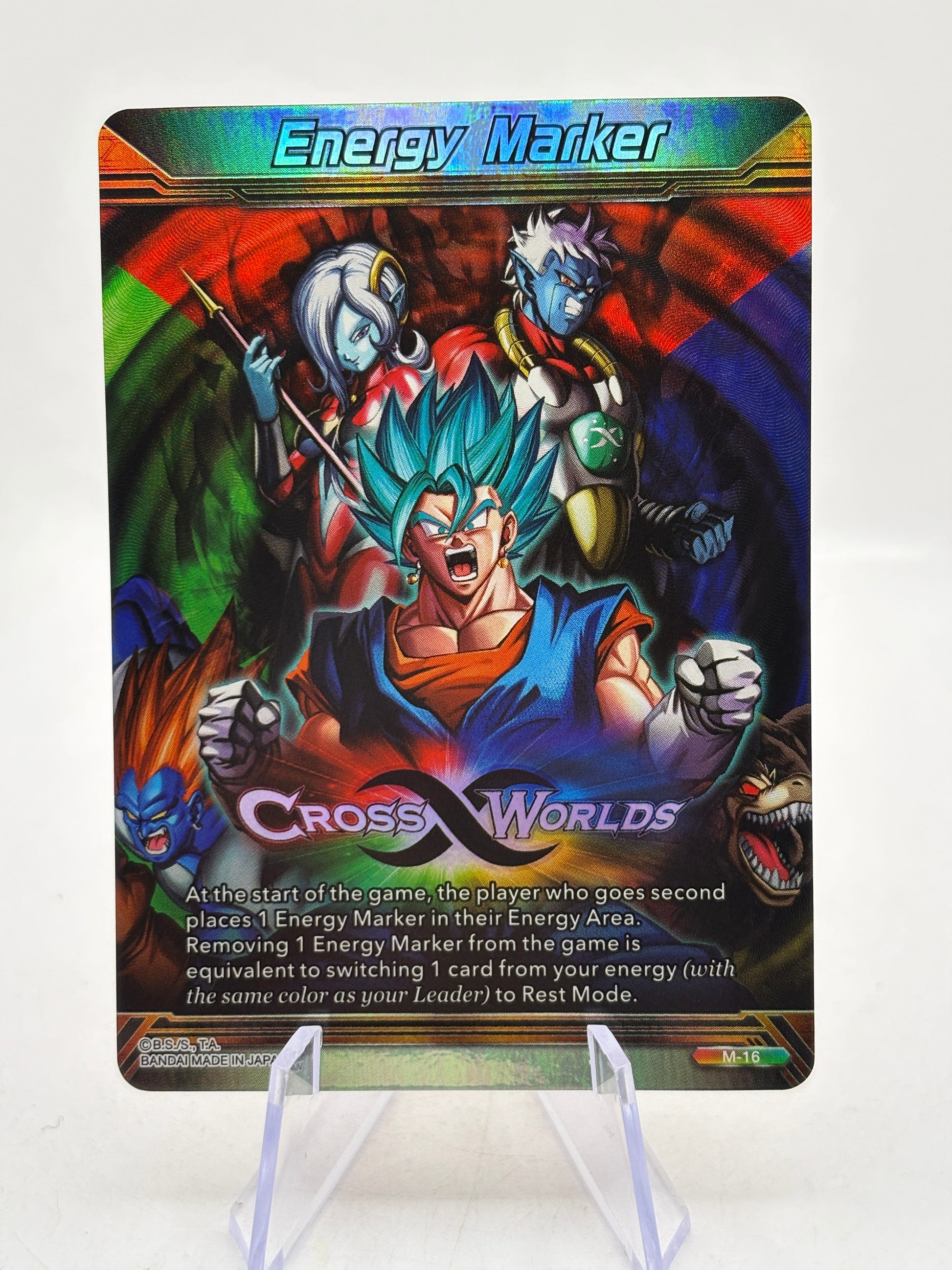 Dragon Ball Super Masters - Energy Marker M-16 Cross Worlds image 1