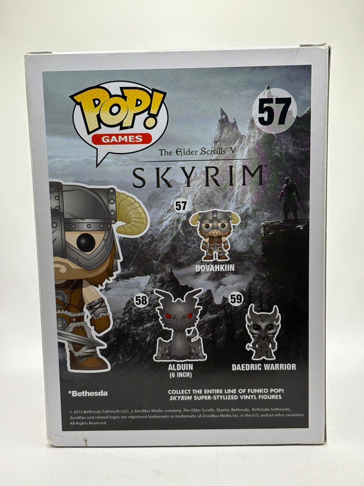 Funko POP! Games The Elder Scrolls V Skyrim #57 Dovahkiin Vinyl Figure FRENLY BRICKS - Open 7 Days image 3