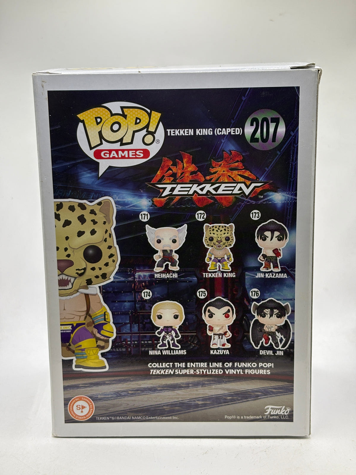 Funko POP! Games Tekken #207 Tekken King (Caped) Vinyl Figure image 3