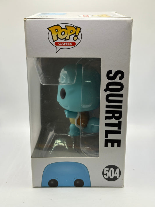 Funko POP! Games Pokemon #504 Squirtle Vinyl Figure FRENLY BRICKS - Open 7 Days