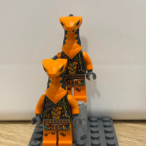 LEGO NINJAGO Core njo717 Cobra Mechanic Sneaky Snake Minifigure x 2 FRENLY BRICKS - Open 7 Days