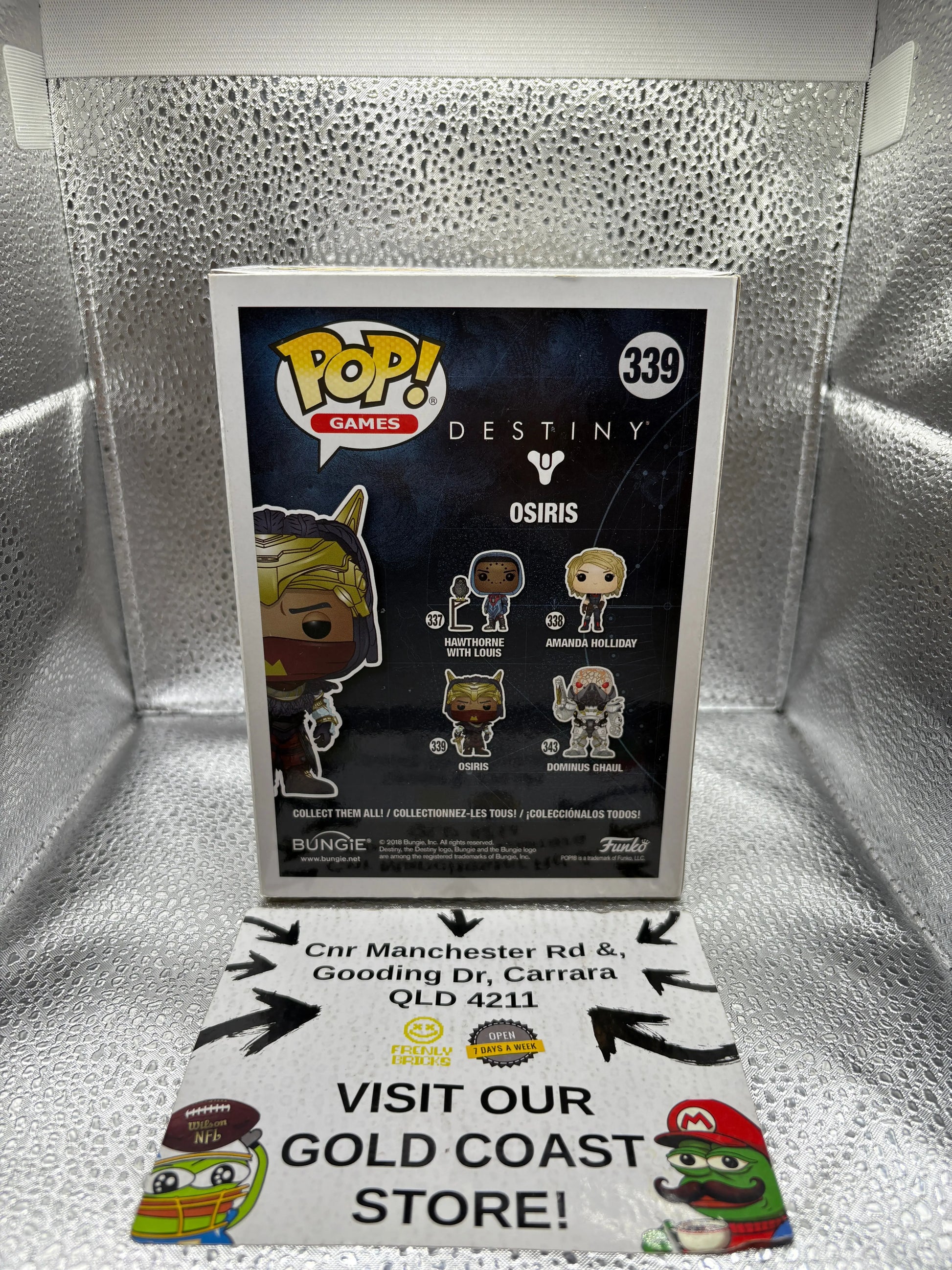 Funko POP! Games Destiny #339 Osiris FRENLY BRICKS - Open 7 Days