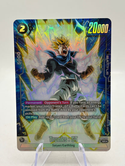 Dragon Ball Super Fusion World - Trunks : GT FB04-114 SR* Alt Art NM
