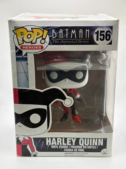 Funko POP! Heroes Batman The Animated Series #156 Harley Quinn Box Damage FRENLY BRICKS - Open 7 Days