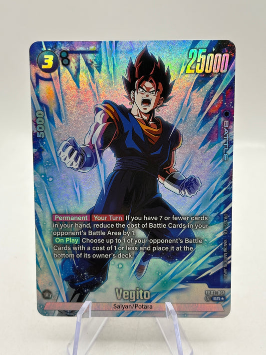 Dragon Ball Super Fusion World - Vegito FB02-061 SR* Alt Art