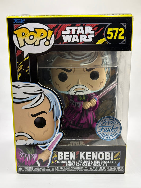 Funko POP! Star Wars #572 Ben Kenobi Special Edition Comic Cover FRENLY BRICKS - Open 7 Days