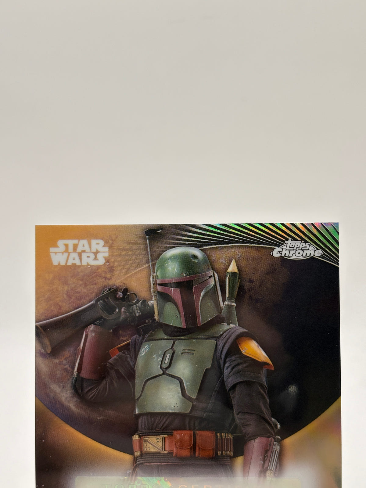2025 Topps Star Wars HyperSpace AV-TEM Boba Fett Temuera Morrison Autograph image 3