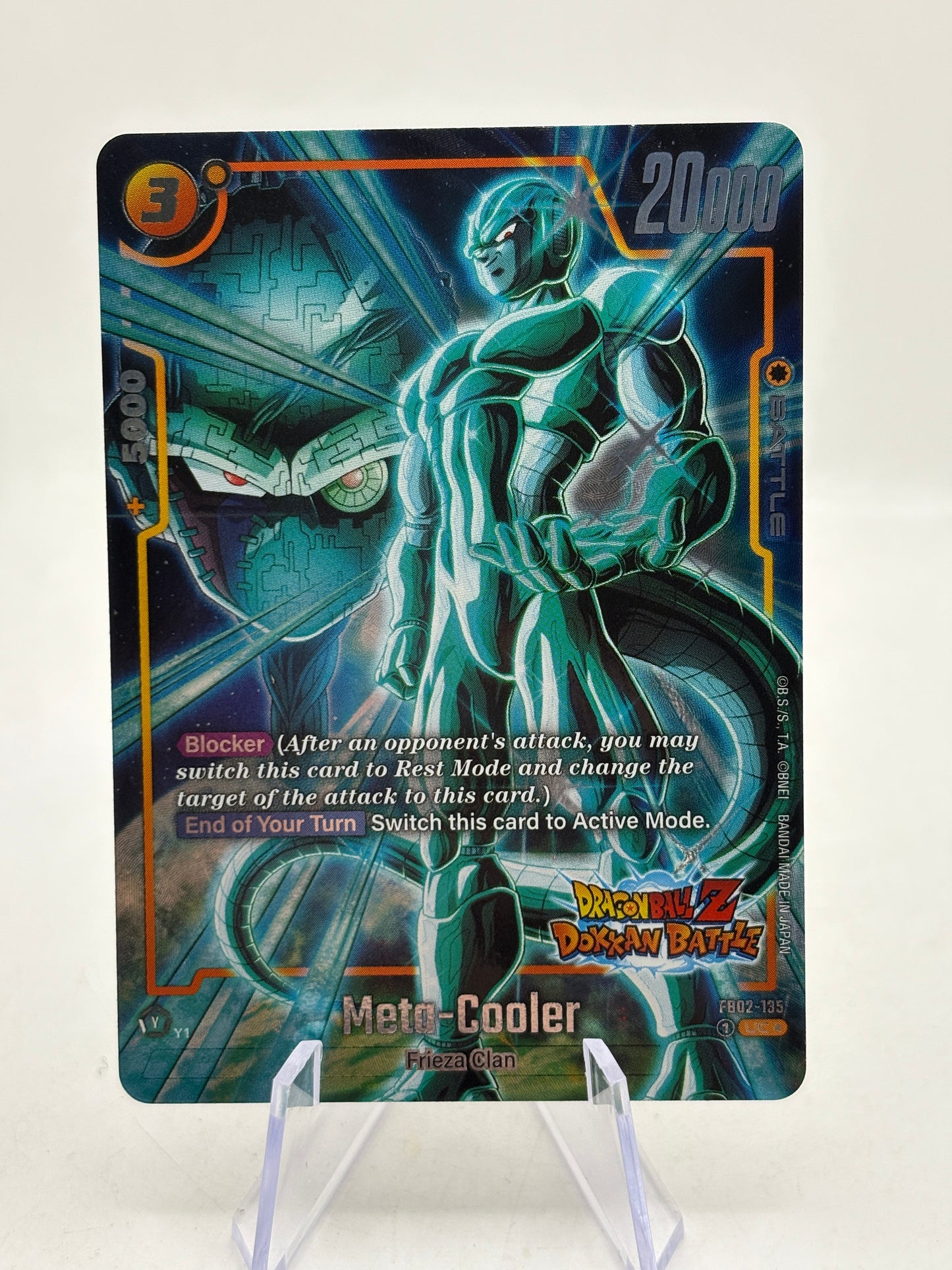Dragon Ball Super Fusion World - Meta-Cooler FB02-135 UC* Dokkan Alt Art