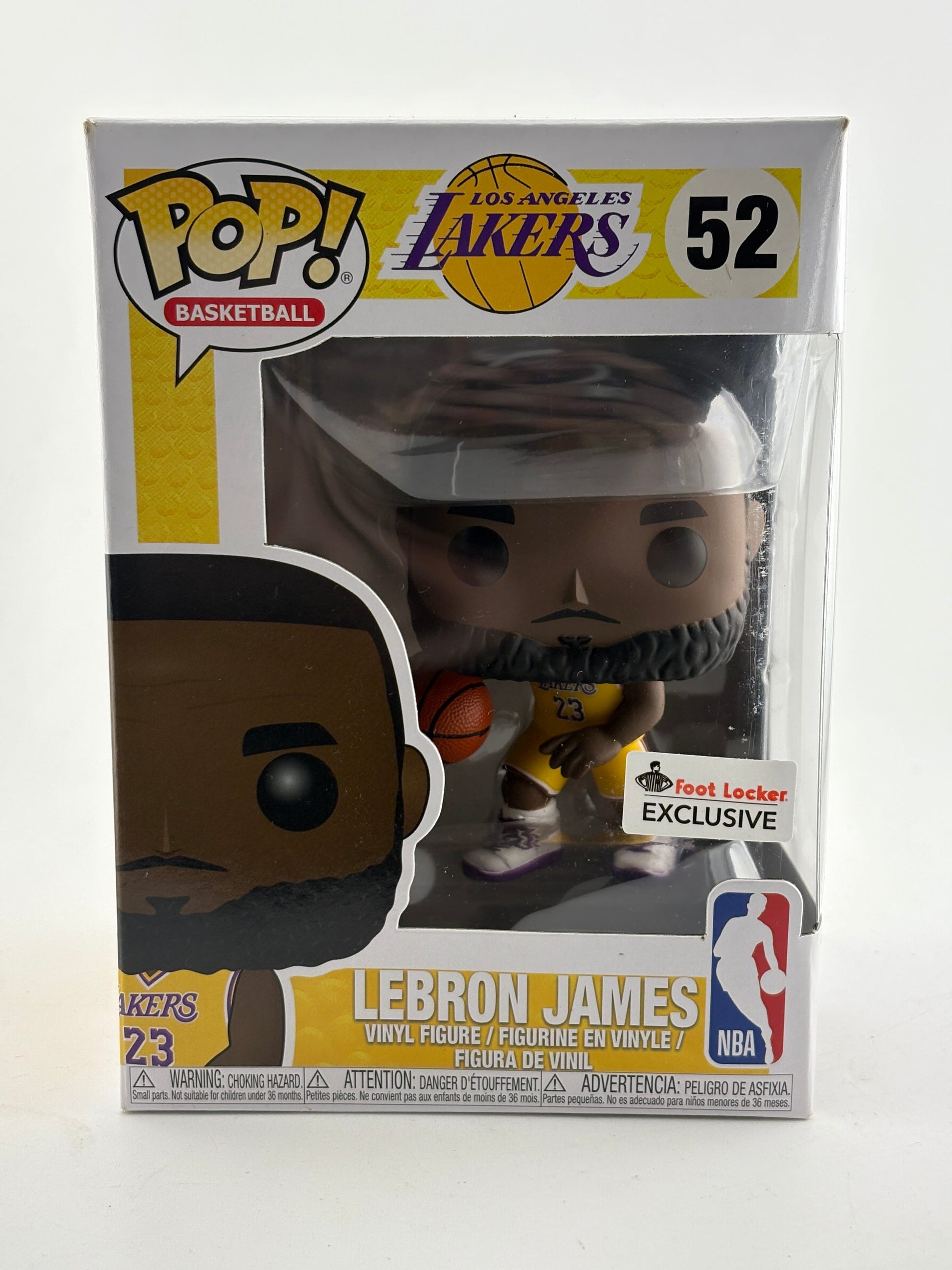 Funko POP! Basketball Lakers #52 Lebron James Foot Locker Exclusive Vinyl Figure FRENLY BRICKS - Open 7 Days image 1