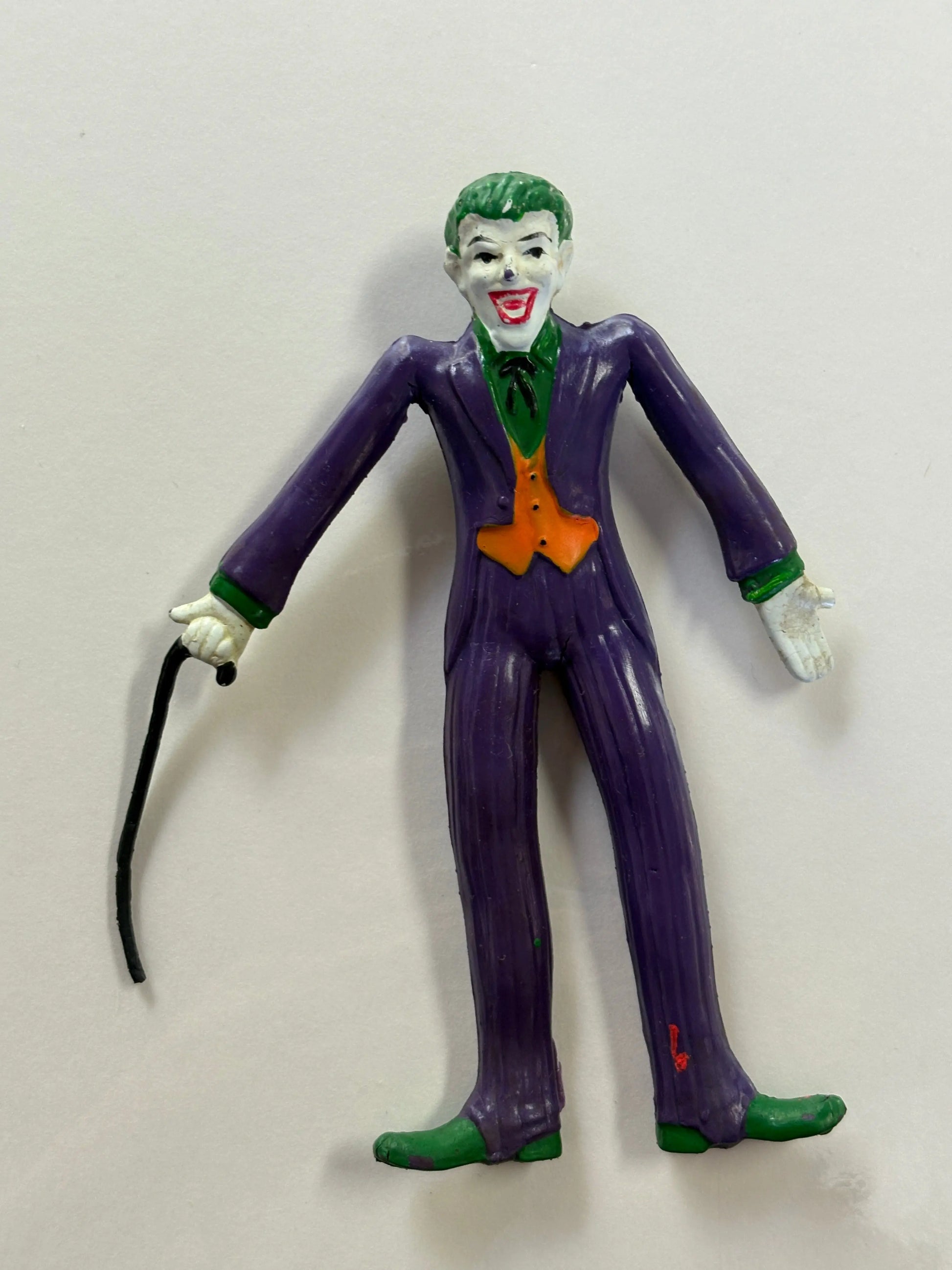Rare Vintage 1974 Mego JOKER Bend & Flex Bendy Batman Loose FRENLY BRICKS - Open 7 Days