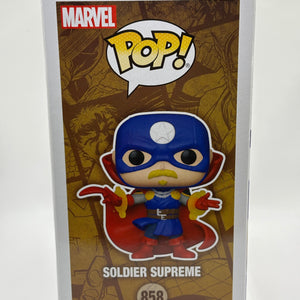 Funko POP! Marvel Infinity Warps #858 Soldier Supreme Glow Special Edition FRENLY BRICKS - Open 7 Days