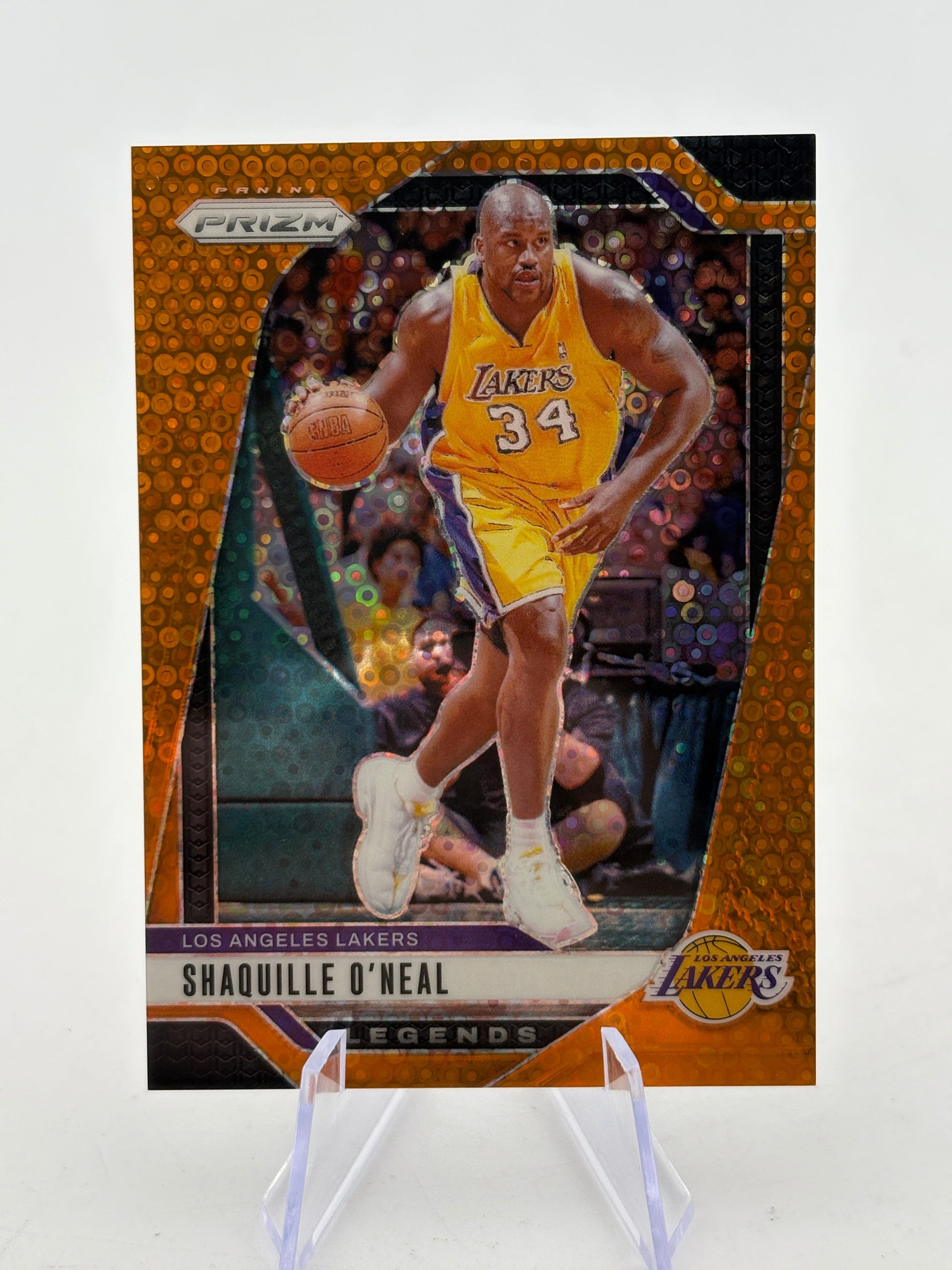 2024-25 Panini Prizm Basketball - Shaquille O’Neal Fast Break Orange /125 FRENLY BRICKS - Open 7 Days image 1