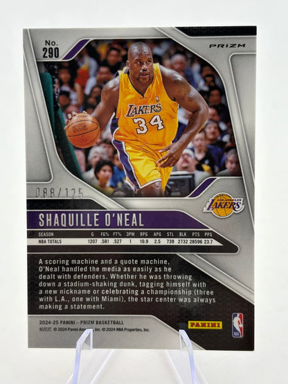 2024-25 Panini Prizm Basketball - Shaquille O’Neal Fast Break Orange /125 FRENLY BRICKS - Open 7 Days
