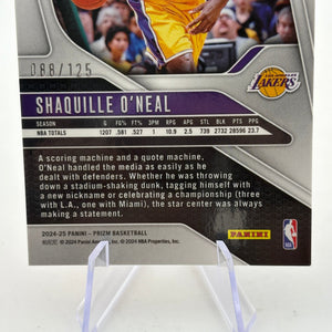 2024-25 Panini Prizm Basketball - Shaquille O’Neal Fast Break Orange /125 FRENLY BRICKS - Open 7 Days