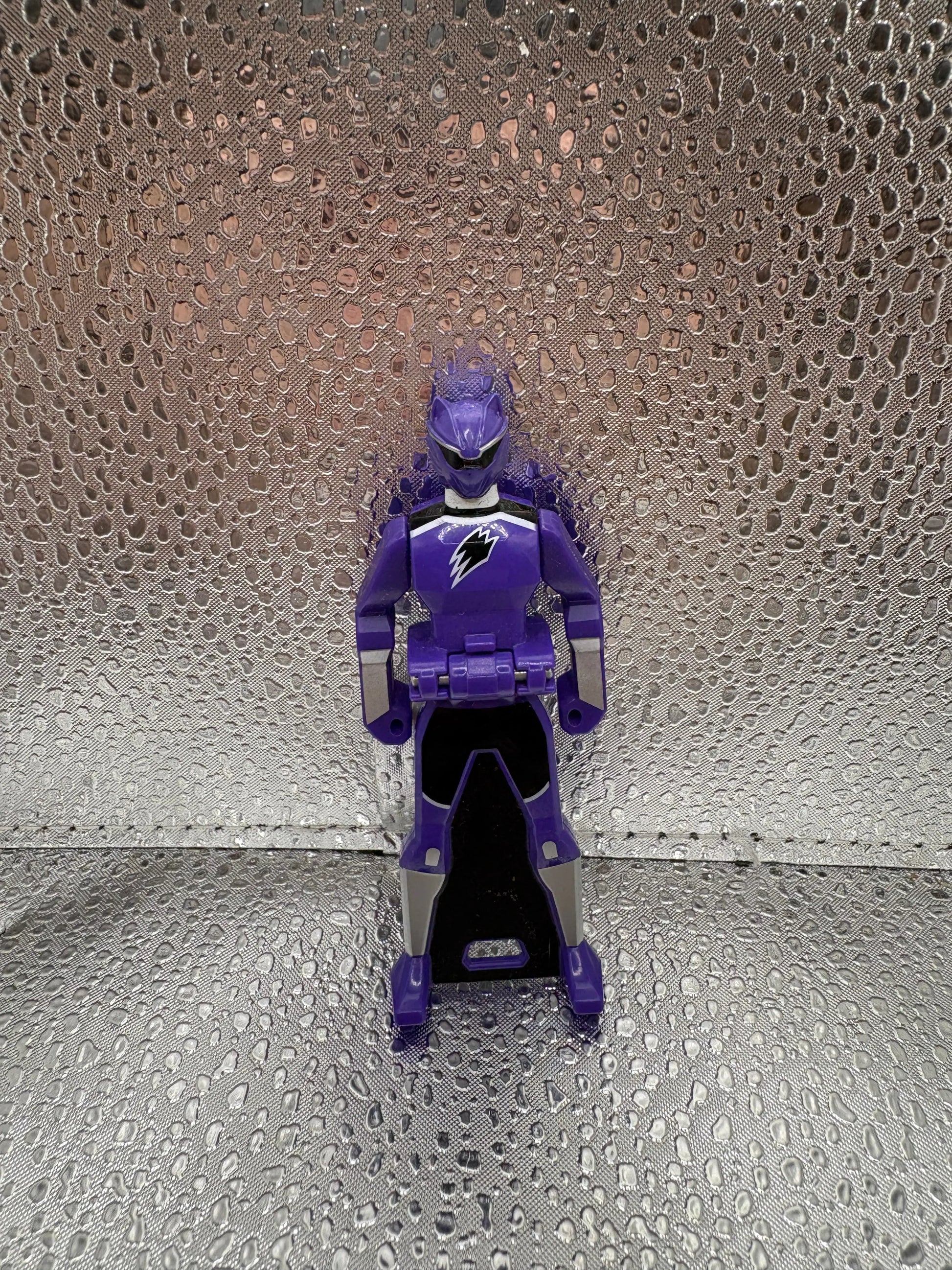 Power Rangers Megaforce 3" Purple Jungle Fury Wolf Ranger Key Candy Toy Figure (1) FRENLY BRICKS - Open 7 Days