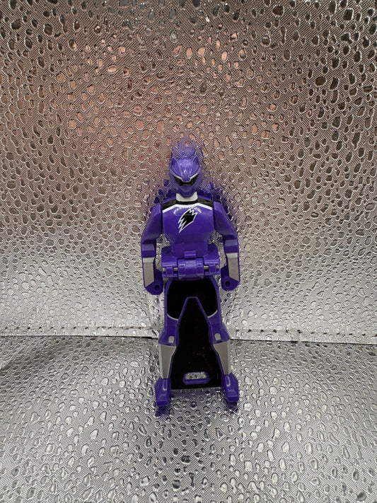 Power Rangers Megaforce 3" Purple Jungle Fury Wolf Ranger Key Candy Toy Figure (1) FRENLY BRICKS - Open 7 Days