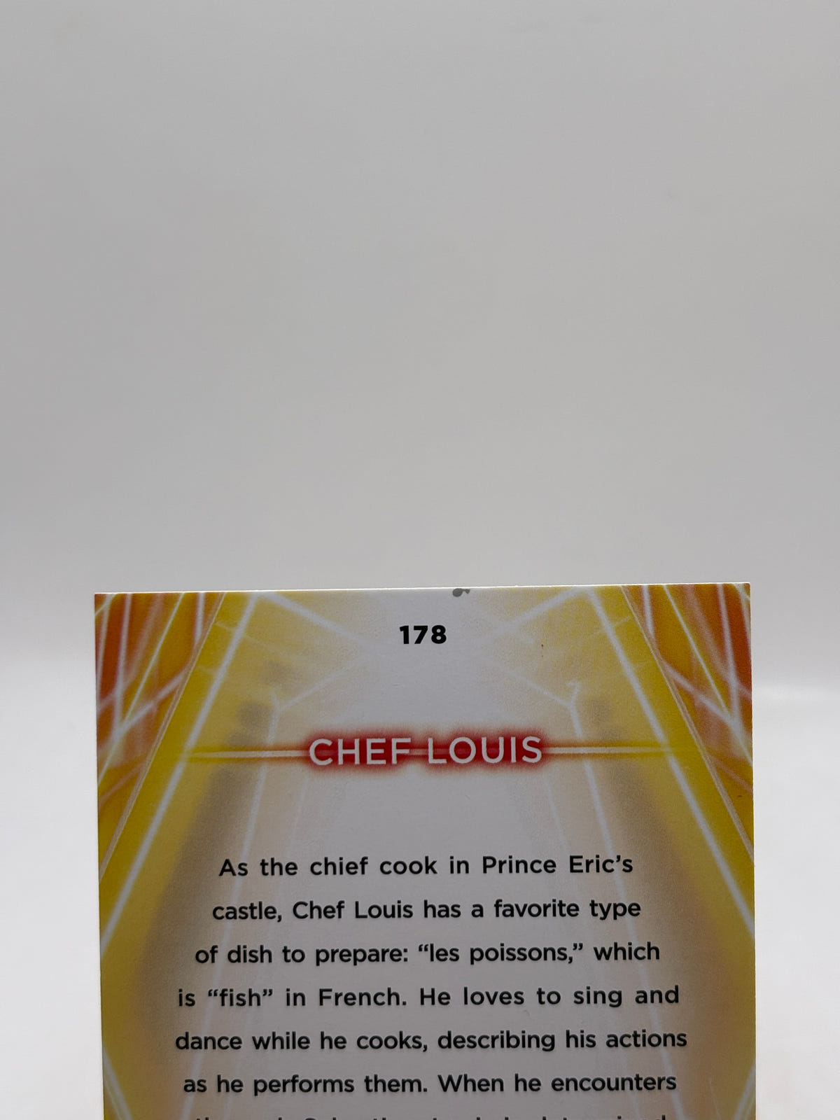 Topps 2026 Disney Neon Chef Louis Diamante 178 Numbered /25 image 3