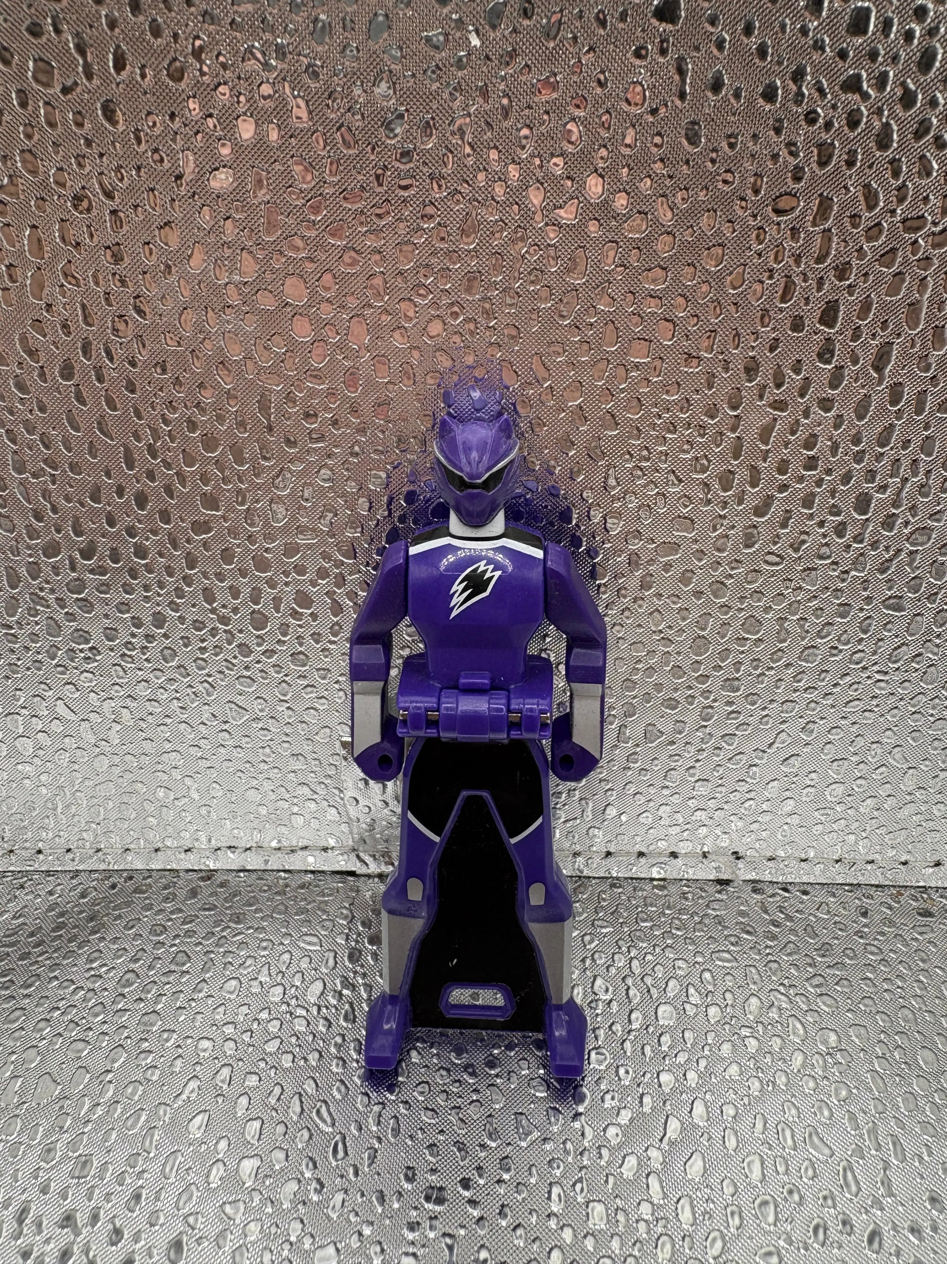 Power Rangers Megaforce 3" Purple Jungle Fury Wolf Ranger Key Candy Toy Figure (2) FRENLY BRICKS - Open 7 Days