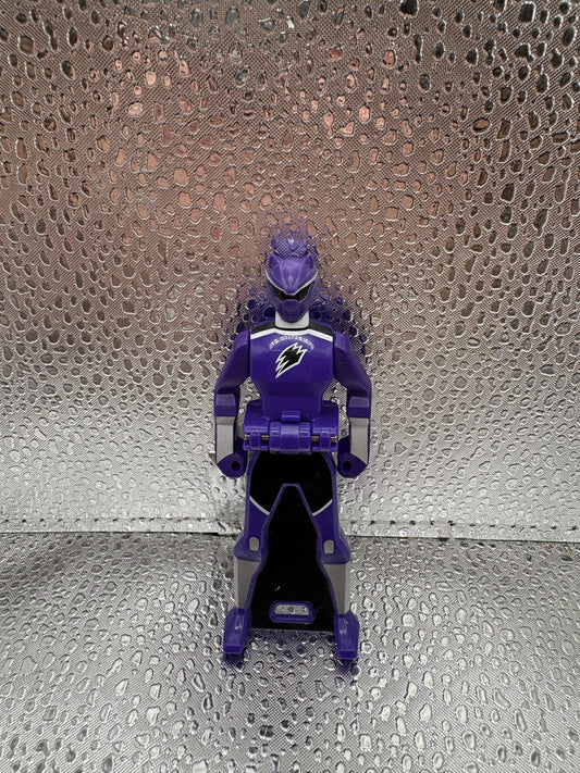 Power Rangers Megaforce 3" Purple Jungle Fury Wolf Ranger Key Candy Toy Figure (2) FRENLY BRICKS - Open 7 Days