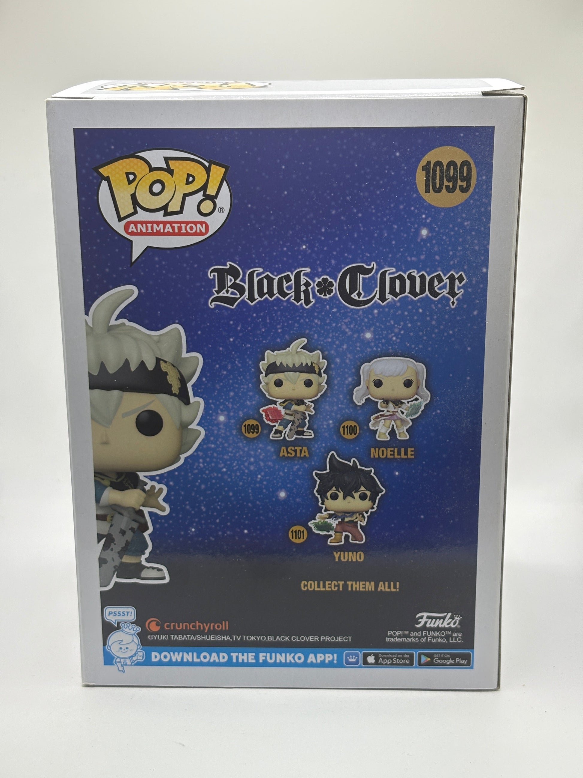 Funko POP! Animation Black Clover #1099 Asta FRENLY BRICKS - Open 7 Days