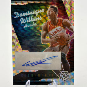 2024-25 Panini Mosaic Basketball - Dominique Wilkins Colorgraphs Auto FRENLY BRICKS - Open 7 Days