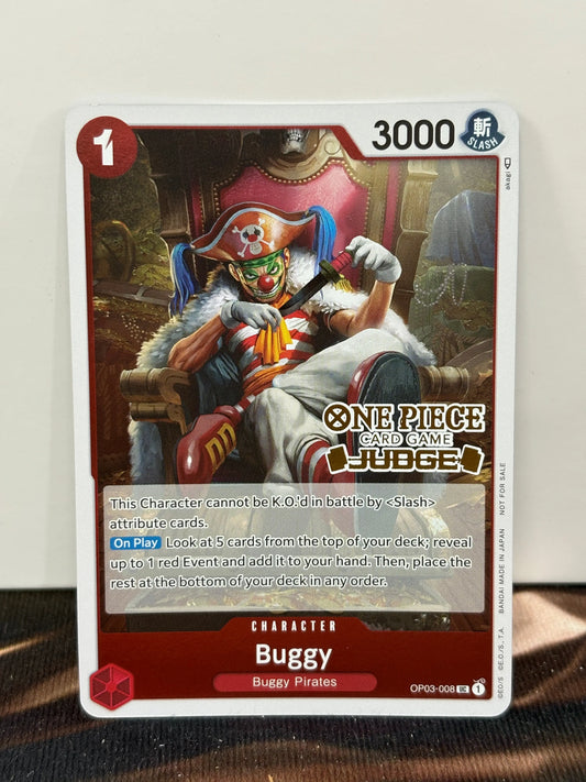 One Piece Card Game Buggy (Judge Pack Vol. 2) - Pillars of Strength - NM FRENLY BRICKS - Open 7 Days